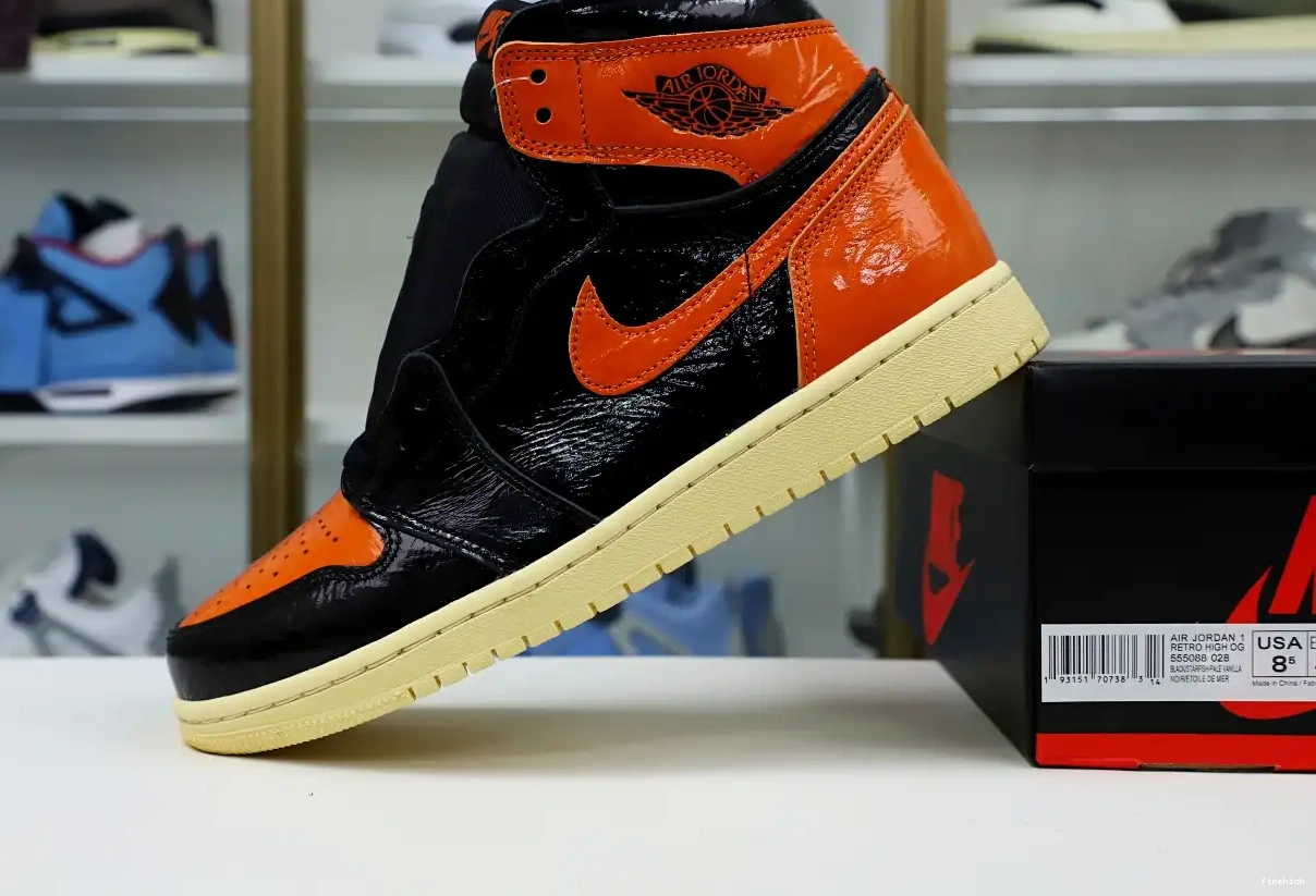 3.0' 'SHATTERED 1 OG JORDAN BACKBOARD HIGH RETRO AIR 0503